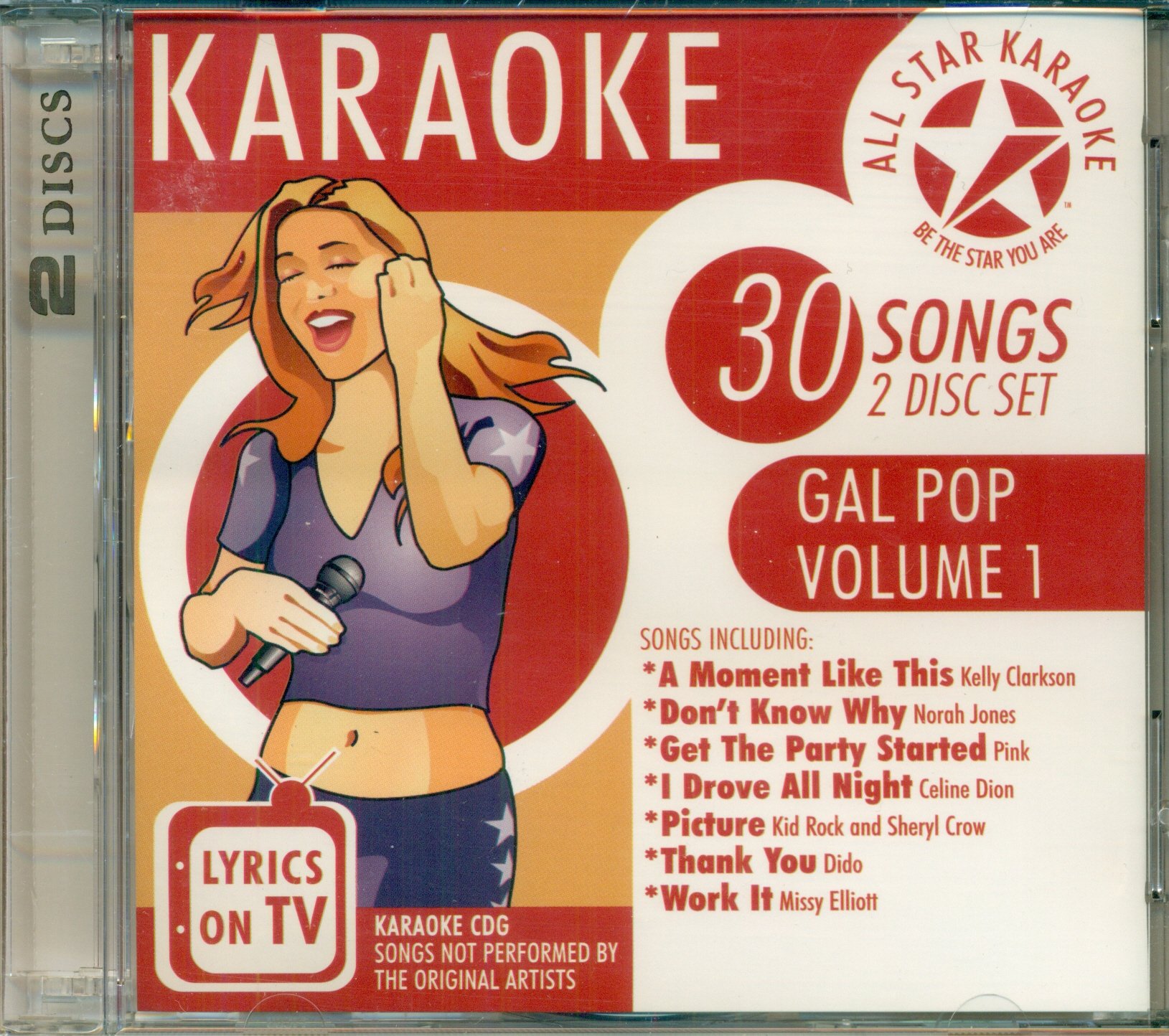 All Star Karaoke Gal Pop Karaoke, Vol. 1 [Audio CD]