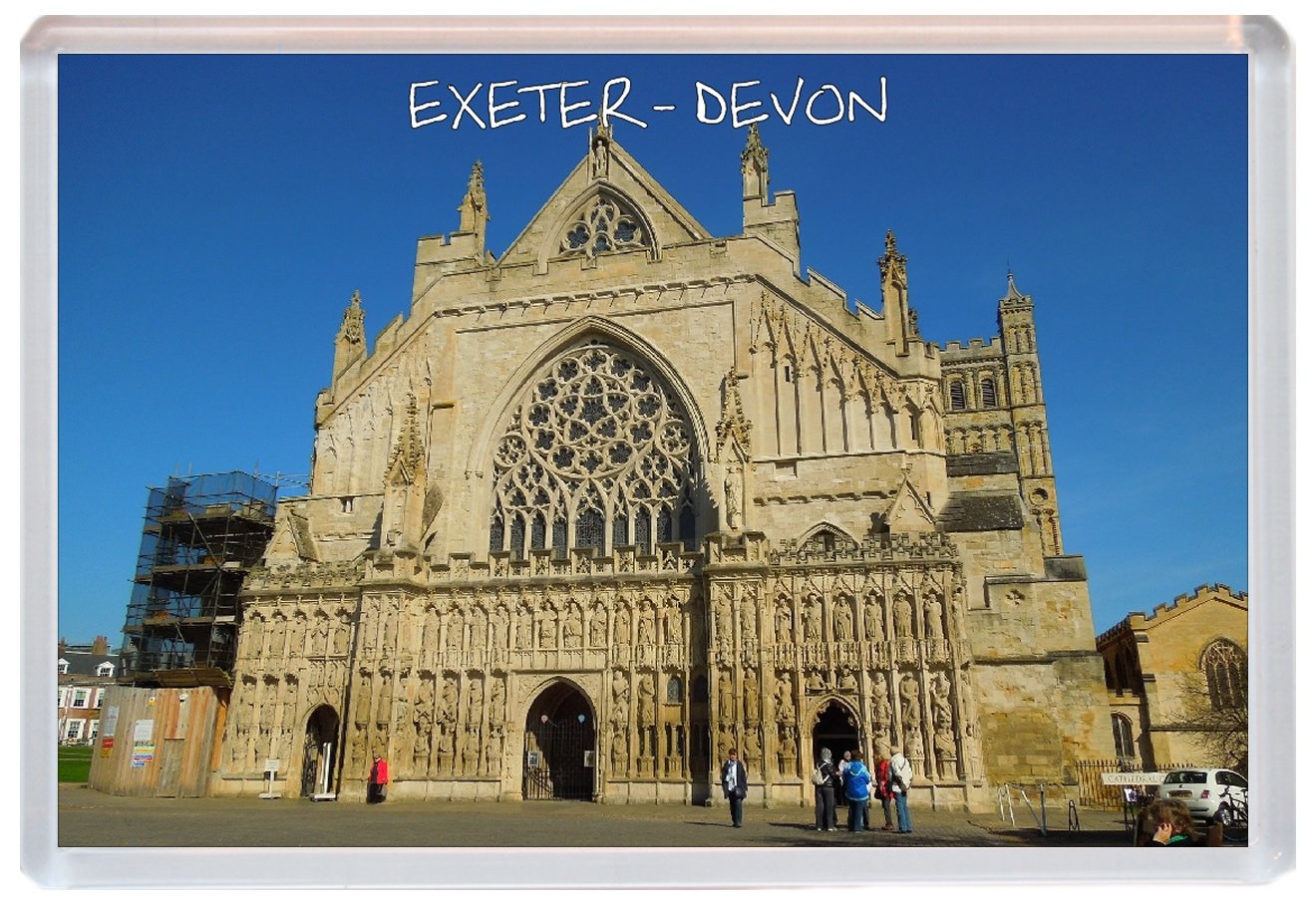 Baked Bean Store Exeter - Devon - Jumbo Fridge Magnet Id970