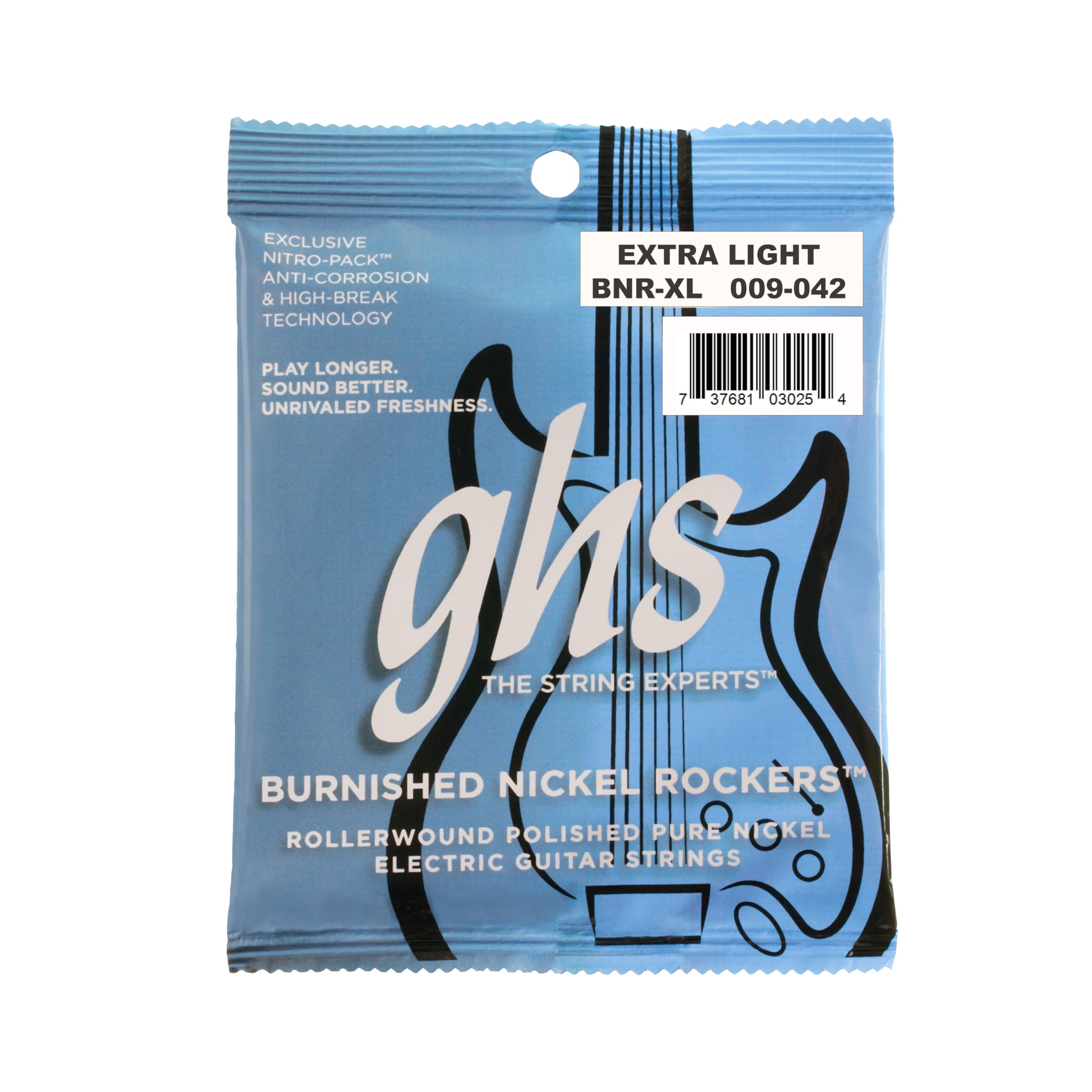 GHS Strings Electric Guitar Strings (BNR-XL-10 SET)