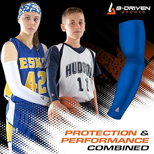 Miniatura 6 de Pro-Fit Sports Compression Arm Sleeve (Single) Solid Designs