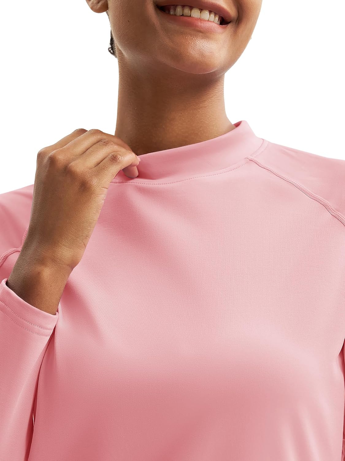 Cavva Thermal Shirts for Women Fleece Mock Turtle Necks Tops Long Sleeve Underwear Base Layer Cold Weather Warm - Image 7