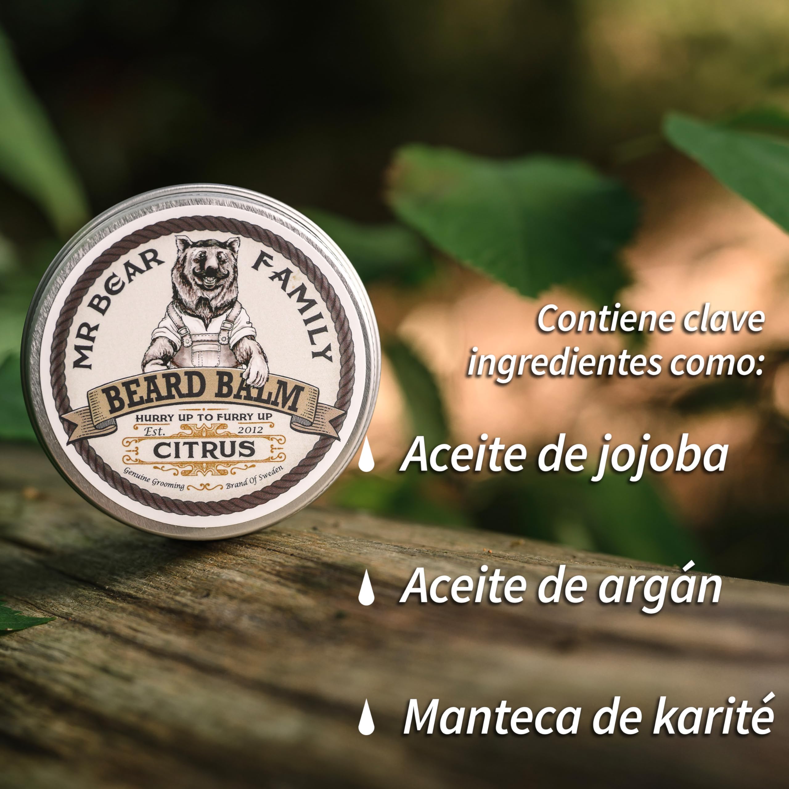 Mr. Bear Family, Crema diurna facial - 60 ml.