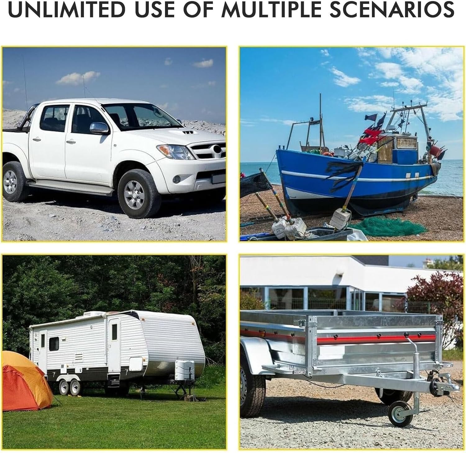 Motorised Jockey Wheel Trailer Mover, Compact, Portable & Maneuverable, 350W Motor, Suitable for Caravans, Boat Trailers, Horse Trailers, Up to 2270kg/5000lbs Load Capacity