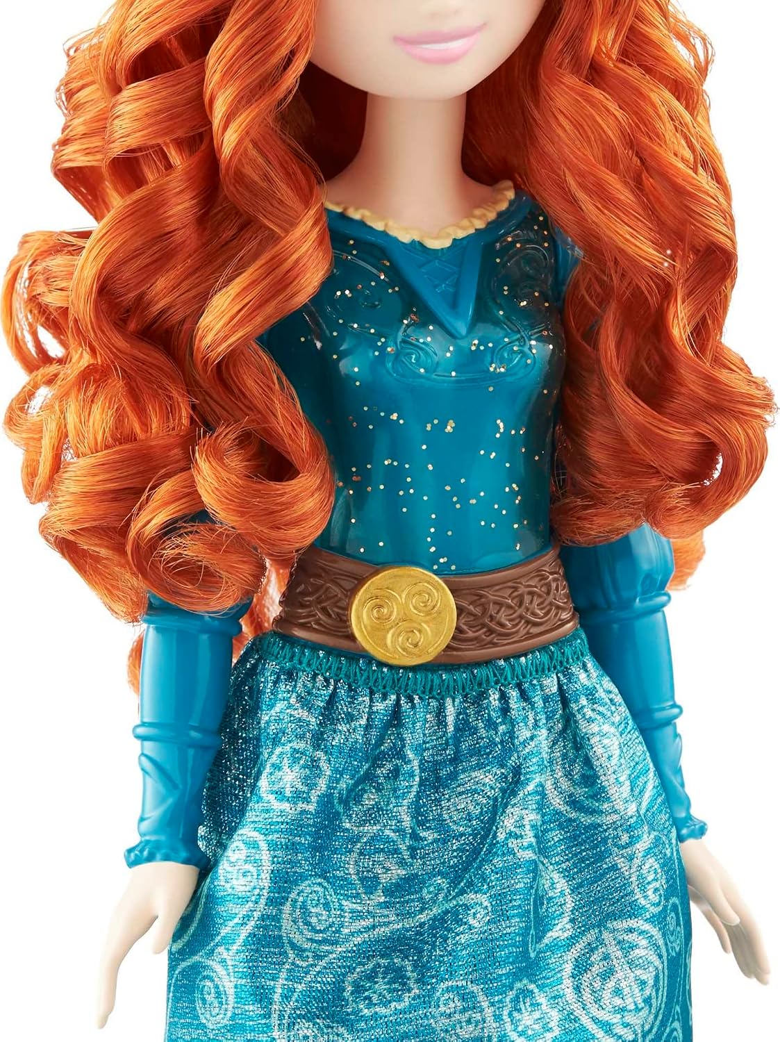 Mattel Disney Princess Dolls, Merida Posable Fashion Doll with Sparkling Clothing and Accessories, Disney Movie Toys, HLW13 - Image 5