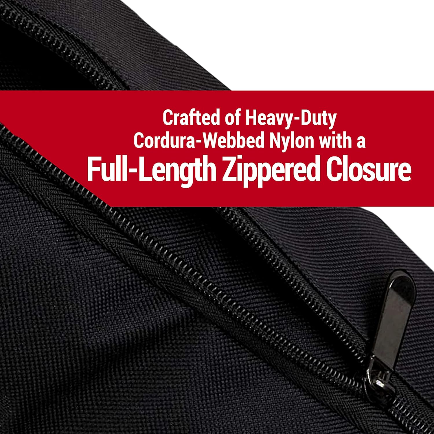 VidPro TC-45 Tripod Carrying Case - Heavy Duty Nylon Bag with Shoulder Straps and Handles - Compact Case with Full Length Zippered Closure Plus External Pocket Fits Tripod with Head up to 45 Inches