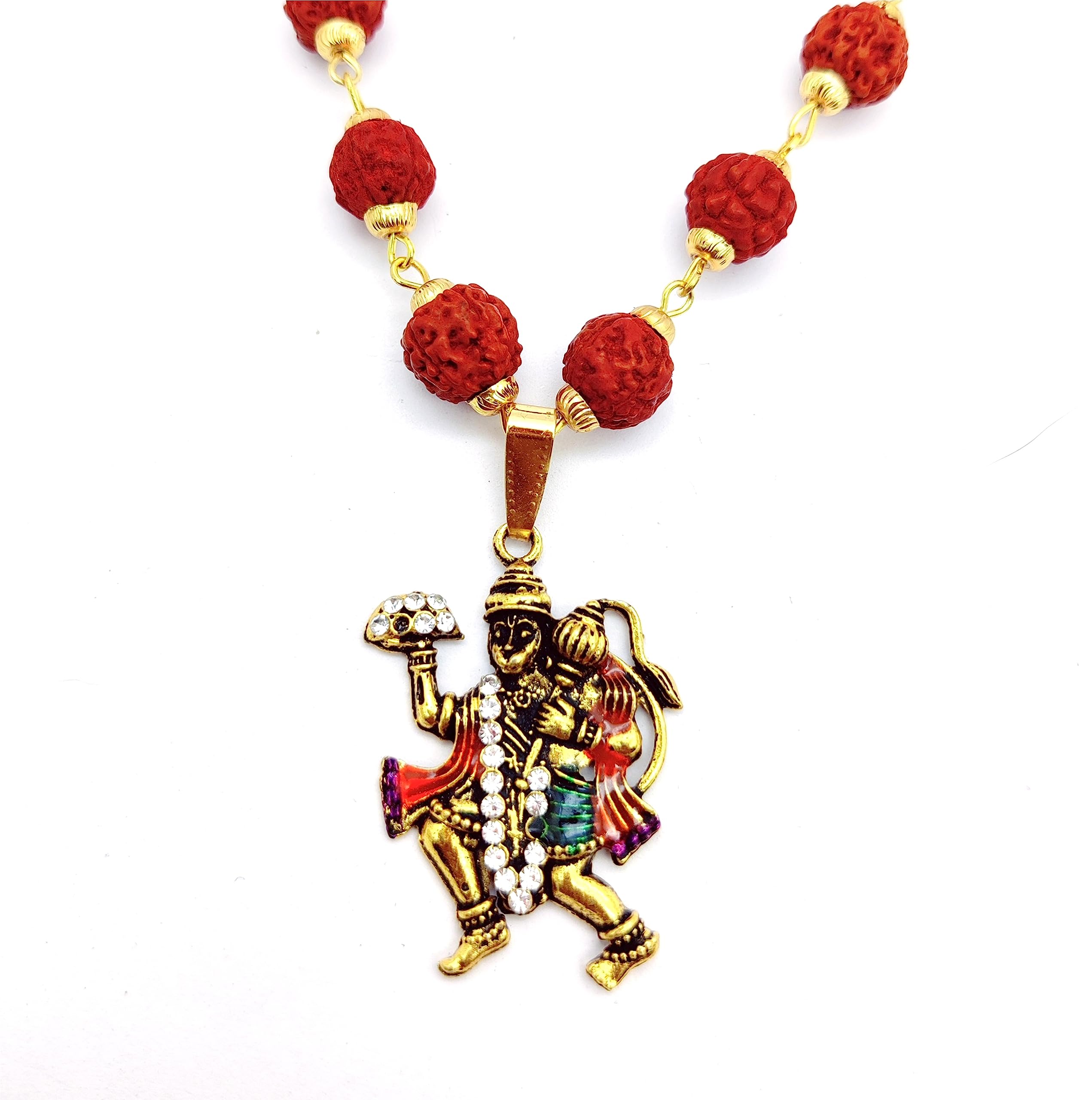 See full amazon price history chart for BRIJ HAAT Natural Panch Mukhi Rudraksha in Brass Cap Mala with Hanuman ji Locket/Pendant of BRIJ HAAT Natural Panch Mukhi Rudraksha in Brass Cap Mala with Hanuman ji Locket/Pendant of (B0BX3PDGKH) Amazon Price History, Amazon Price Tracker