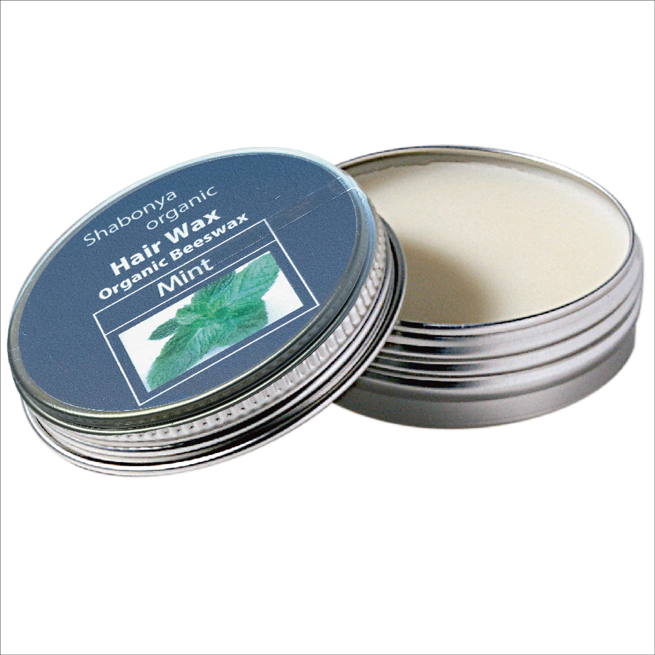 Amazon | Shabonya organic 【ヘアワックス/Hair wax】 (ミント) 30g