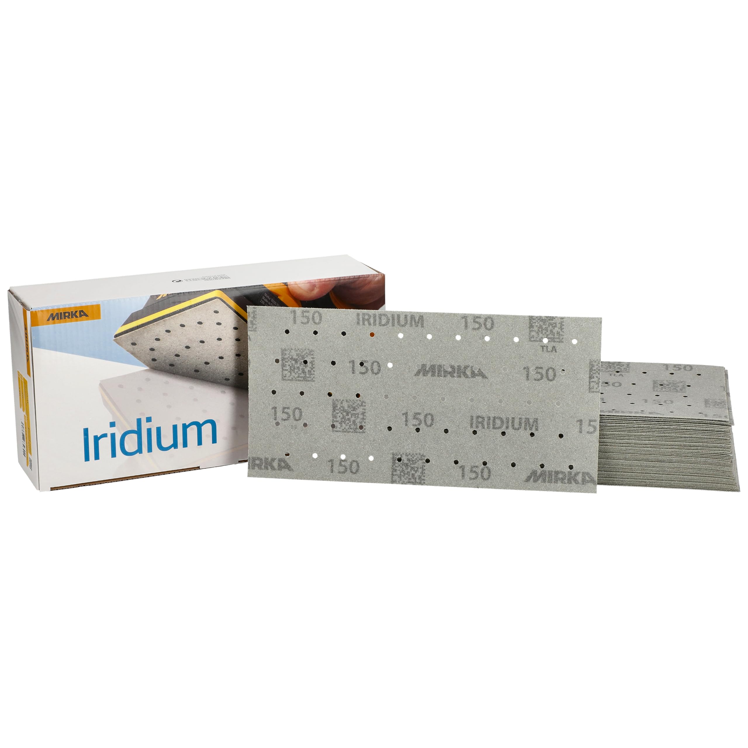 Mirka abrasive sheets Iridium sandpaper 115x230mm grit 150 50 pcs