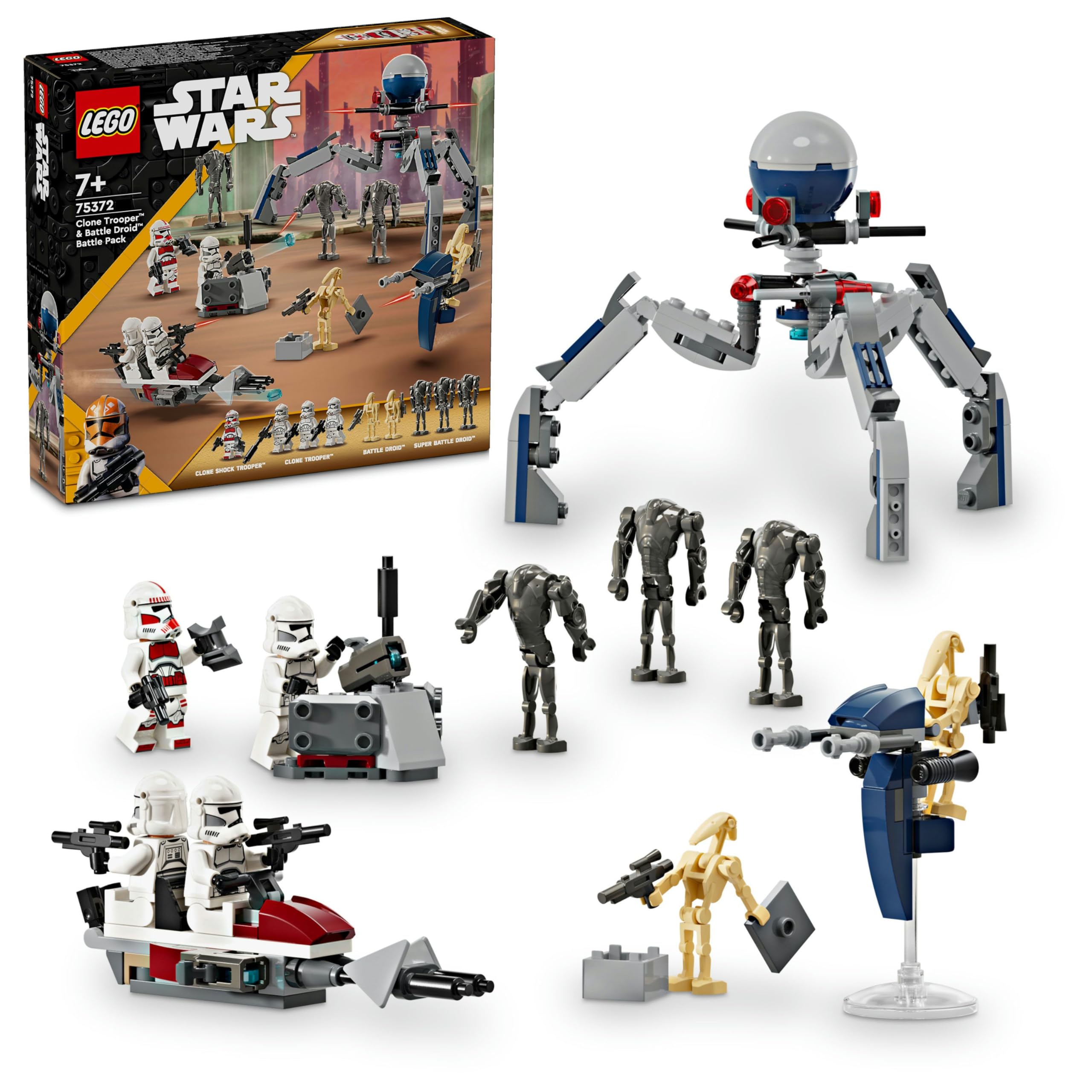 LEGO Star Wars Klon Trooper ve Savaş Droidi Savaş Paketi Seti