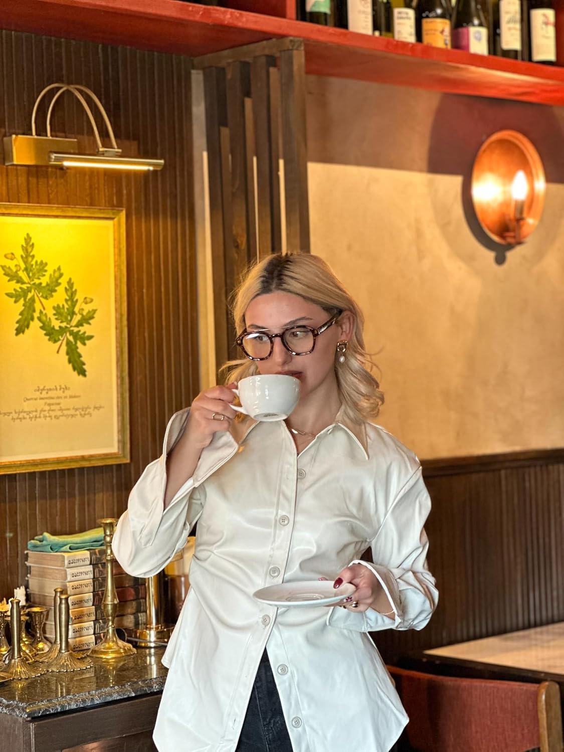 VISOONE Retro Round Anti Eyestrain Metal Medium Eyewear Blue Light Blocking Glasses for Computer Gaming Women Man SANFORD - Image 3