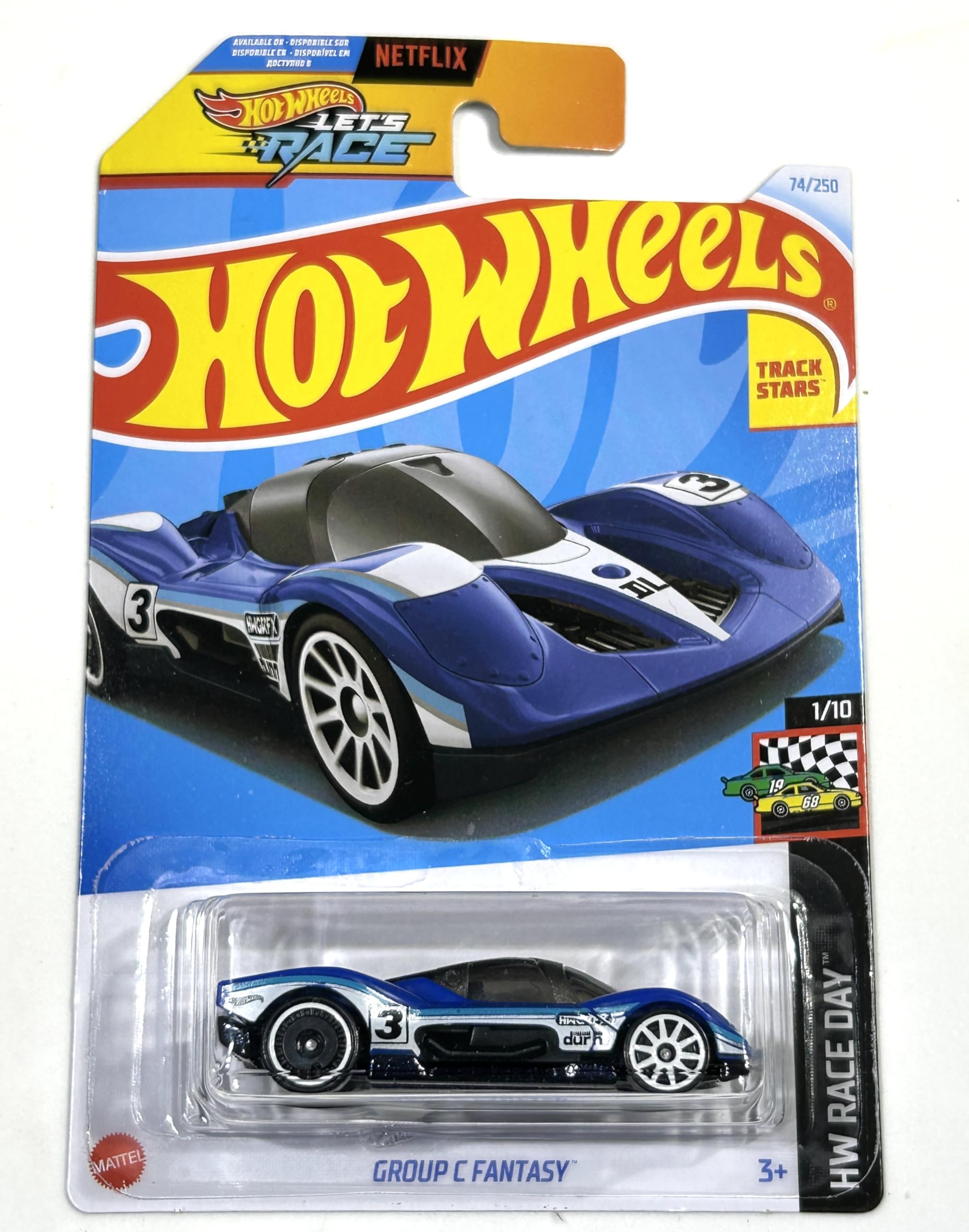 Hot Wheels 2024 - Group C Fantasy - Blue - HW Race Day 1/10