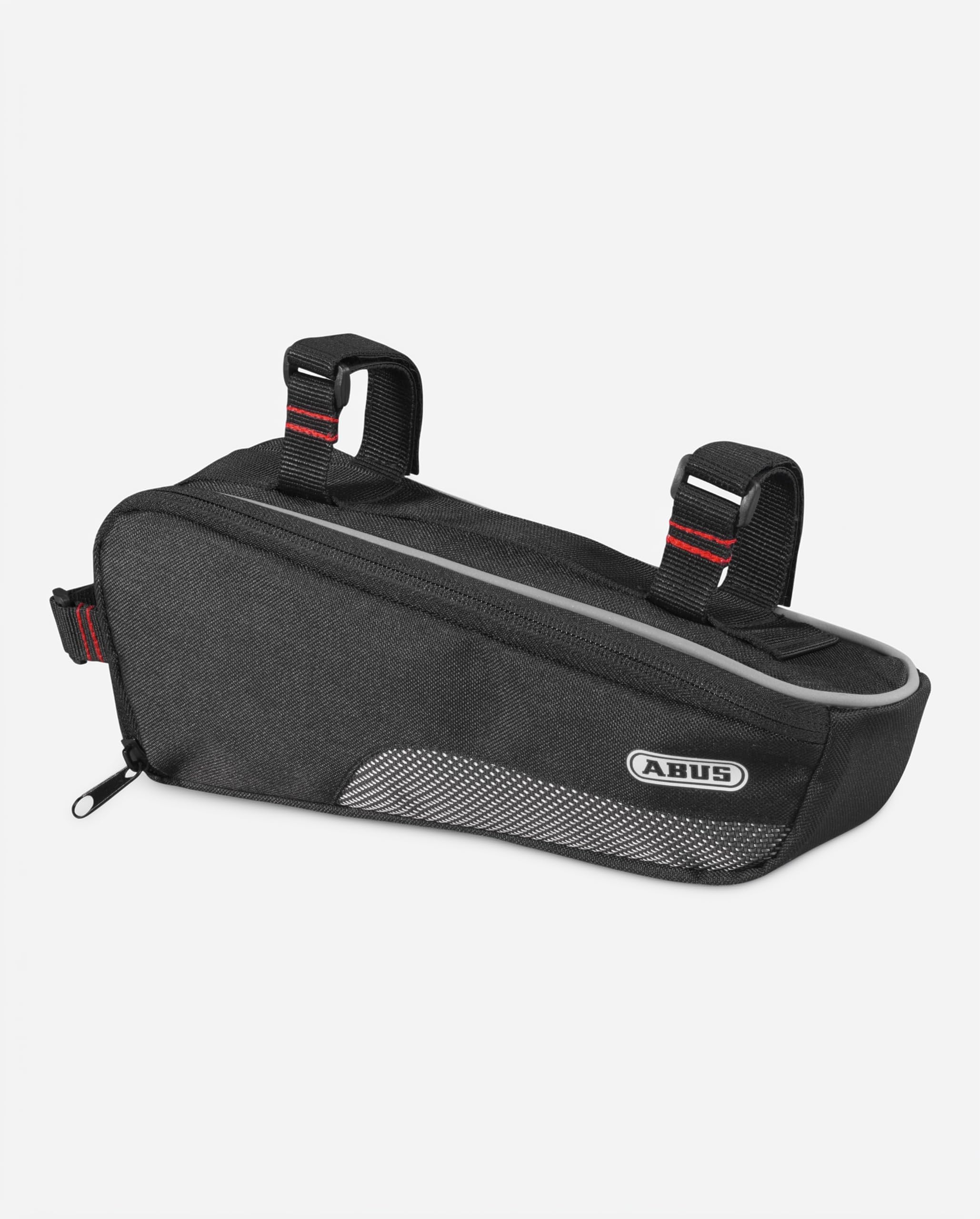 ABUS Fahrradtasche Basico ST 5200 - Rahmentasche mit Klettbandverschluss - 255 mm x 65 mm - 1,2 Liter Fassungsvermögen