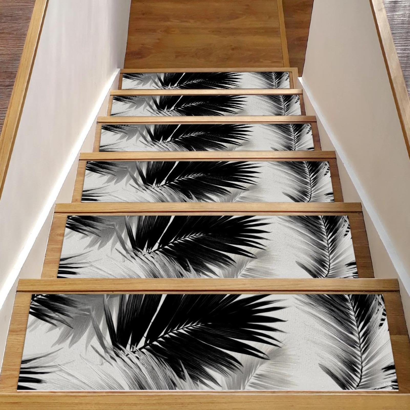 Tapis d'escalier pour chien et séniors : lot de 15 marches sécurisées au style bohème