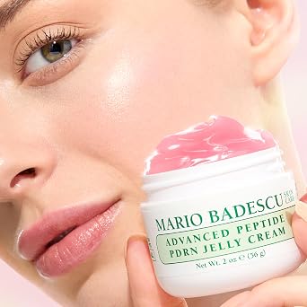 Mario Badescu Advanced Peptide PDRN Jelly Cream | Lightweight Face Moisturizer with Vegan PDRN (Heartleaf Plant DNA), Peptides, Niacinamide & Sodium Hyaluronate for Daily Hydration