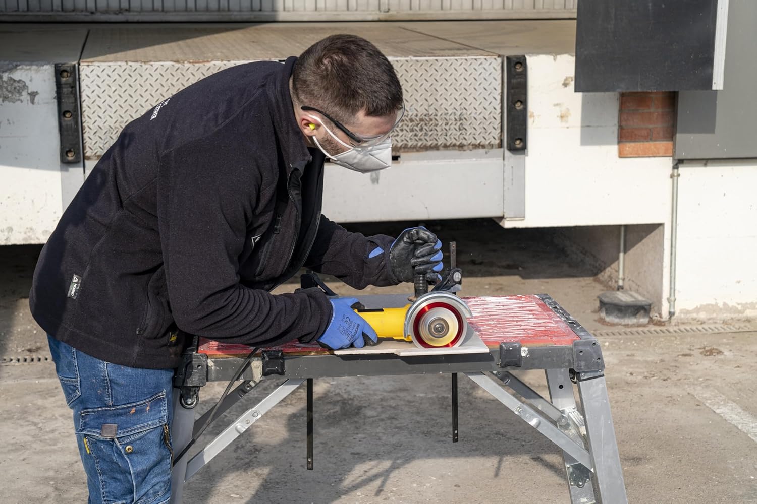 Premium Diamond Blade Red Cobra Dry 4"– Ideal for Cutting Porcelain, Ceramic, Marble, Granite, Natural Stone – 5/8” Ring Adapter Included