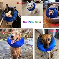 Vista 5 de Katoggy Collar Inflable para Perros, Cono Suave para Perros Después de Cirugía, Collares Donut E Ajustables Inflables para Perros y Gatos Pequeños