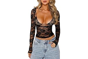 Women's Y2K Patchwork Corset Crop Top - Trendy Mesh Layering Tee