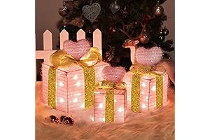 Perfectly Pink Heart Gift Boxes - Christmas Wedding Decorations, indoor