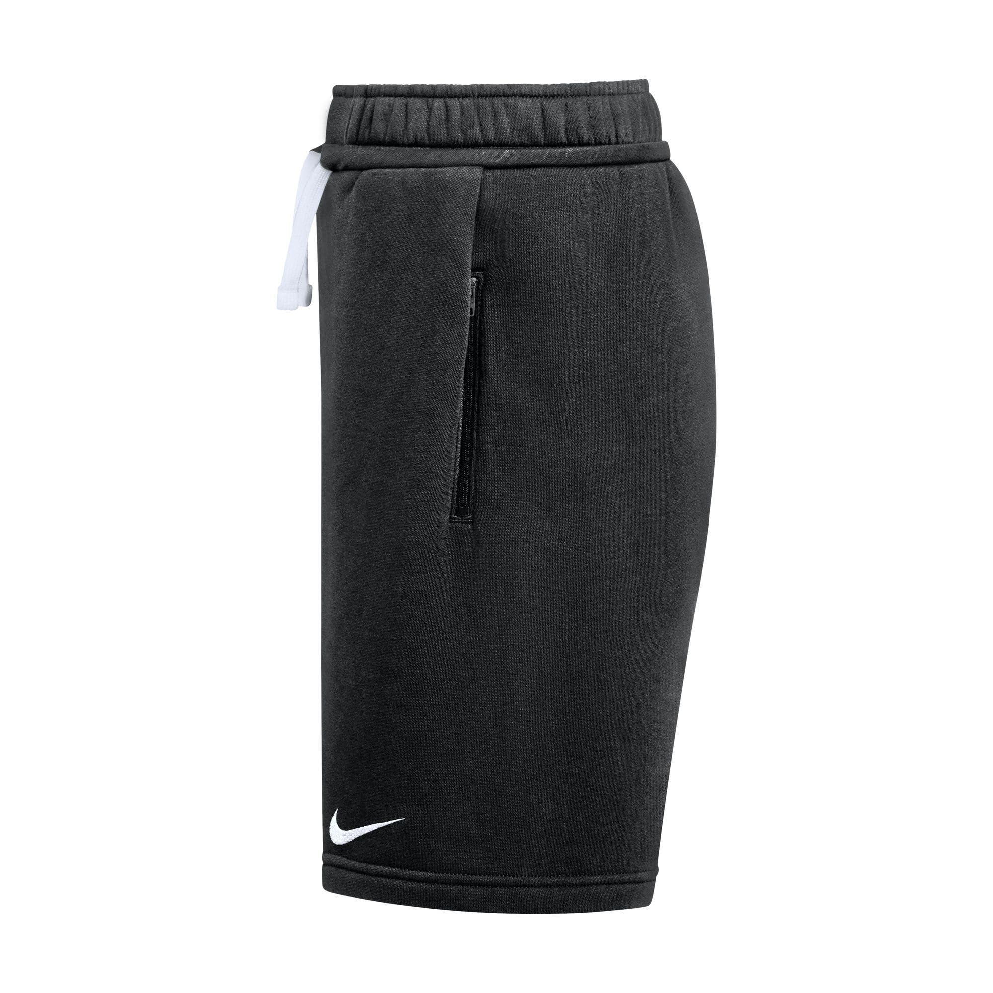 Nike Park 26 Fleece-Fußball-Shorts mit Reißverschlusstaschen für ältere Kinder, IB1242