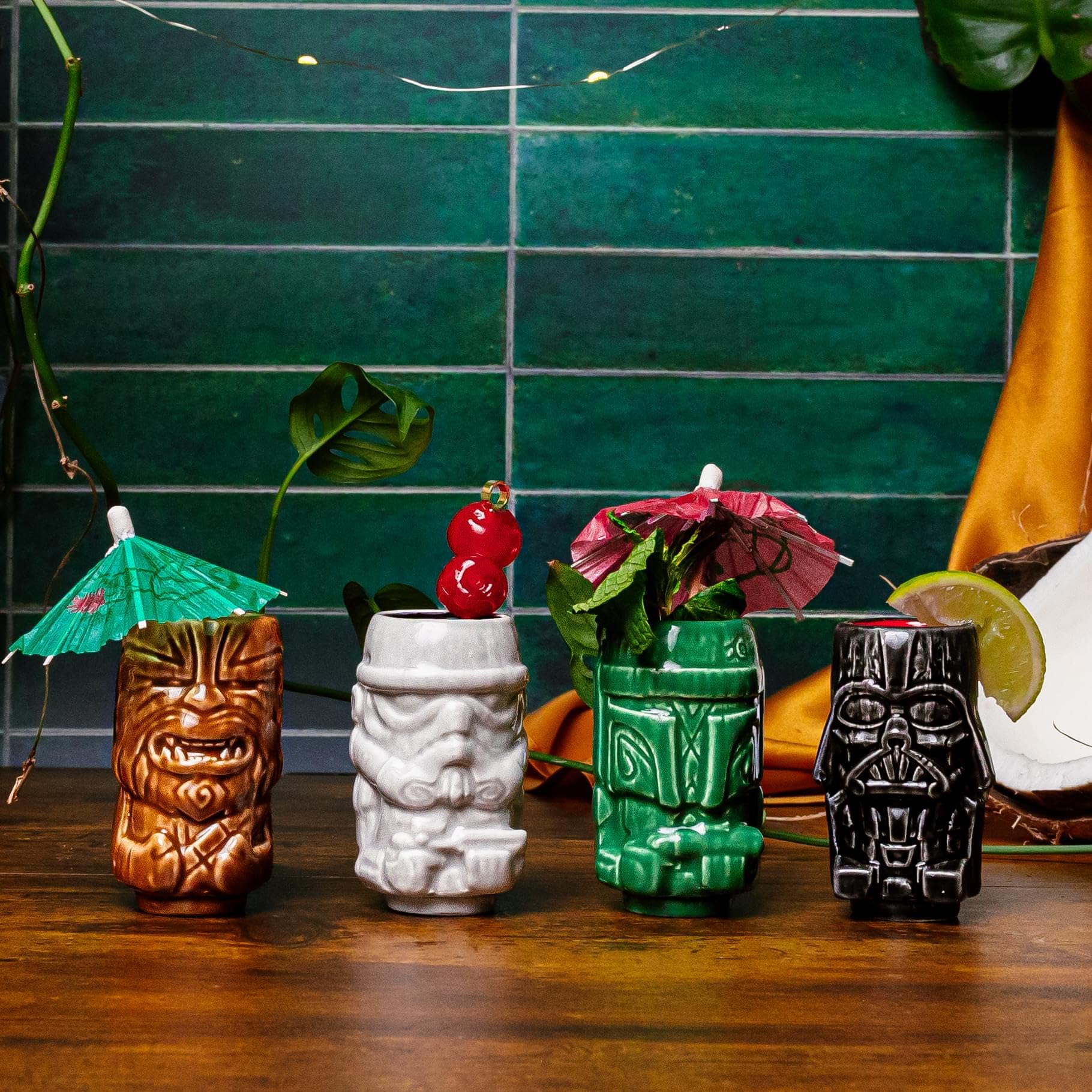 Amazon.com | Geeki Tikis Star Wars Ceramic Mini Muglet 4-Pack