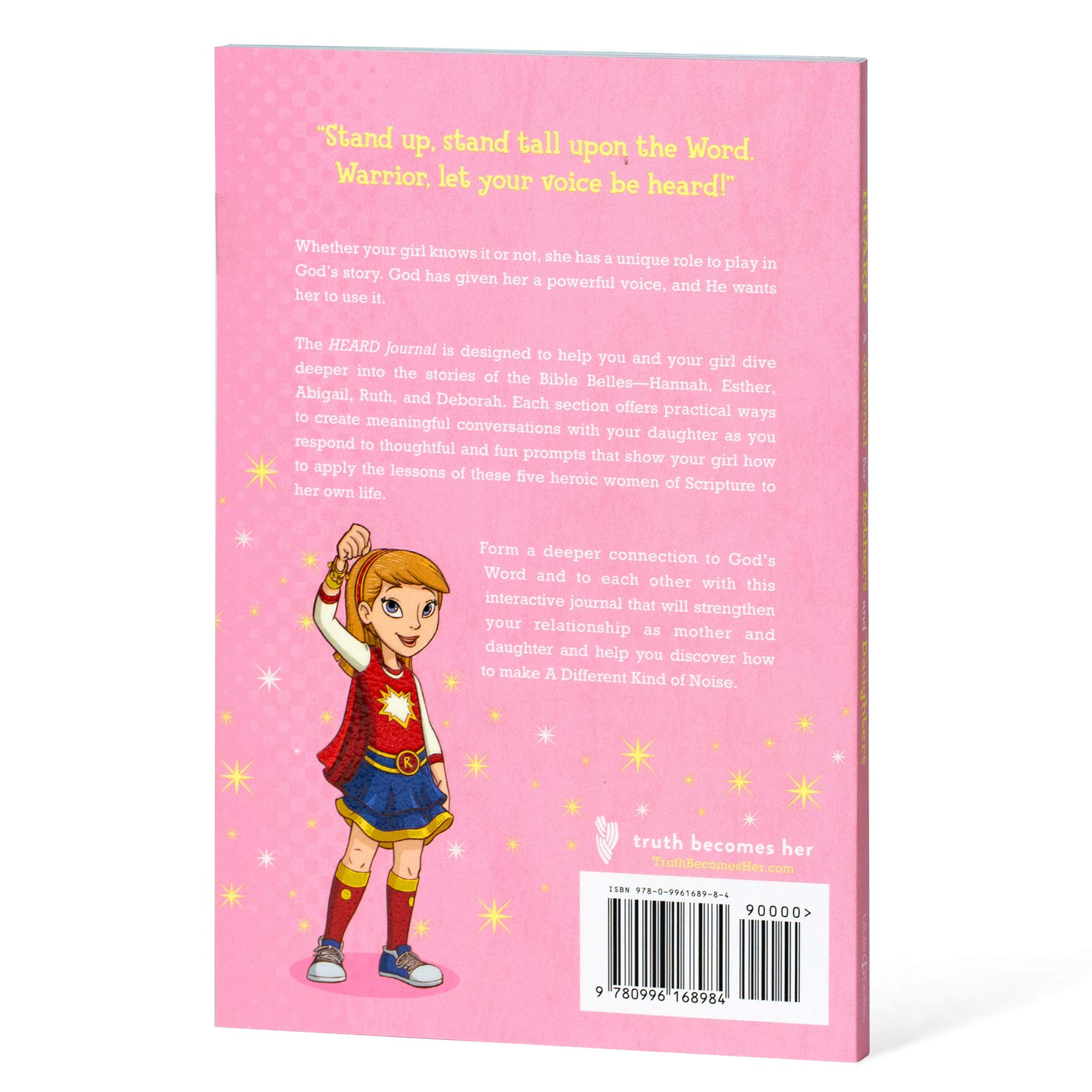 BIBLE BELLES Heard libro di attività per ragazze sentito: Le avventure di Rooney Cruz", Diario