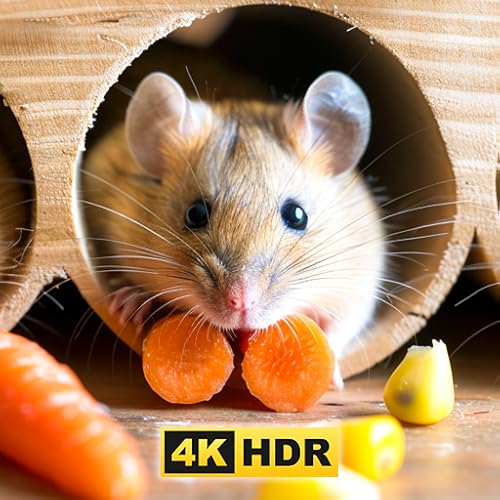 Cats TV Screensaver: Relaxing Music, Bunnies, Squirrels, Little Birds, Mice Hide & Seek, Squeaking and Playing for Cats to Watch and Enjoy