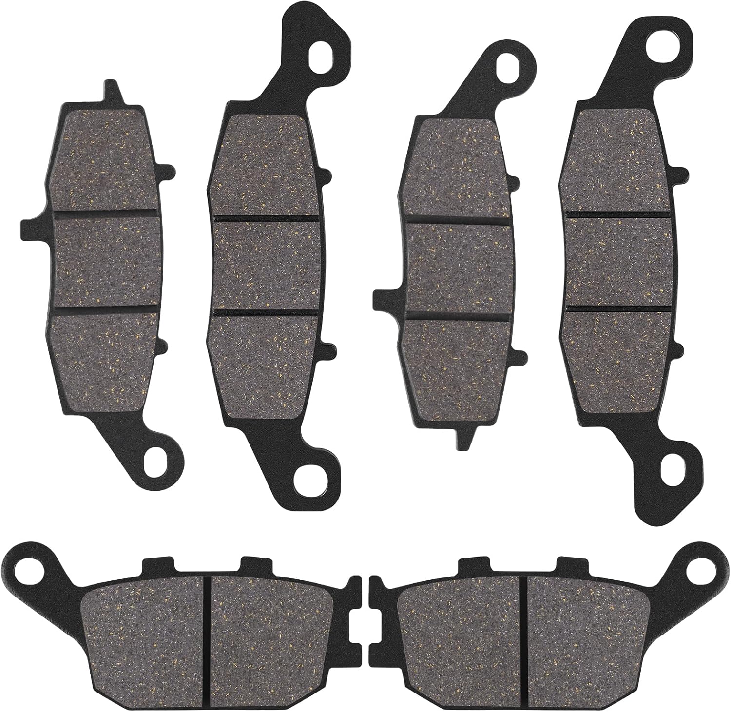 Front and Rear Brake Pads for Suzuki 650 DL650 VStrom 2004-2020 DL1000 1000 V-Strom 2002-2010 SV650 SV 650 2003-2015 GSR750 2011-2015