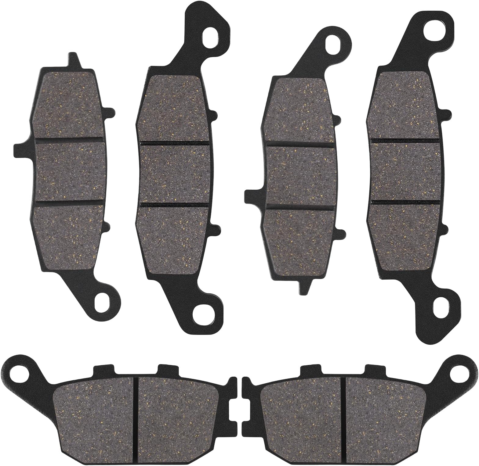 Front and Rear Brake Pads for Suzuki 650 DL650 VStrom 2004-2020 DL1000 1000 V-Strom 2002-2010 SV650 SV 650 2003-2015 GSR750 2011-2015