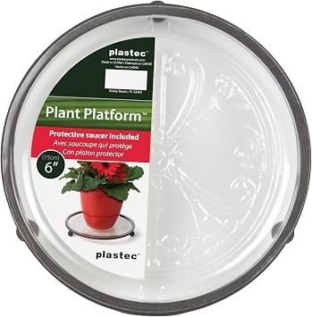TPP6FPDQ Plant Platform, 6-Inch, Flint