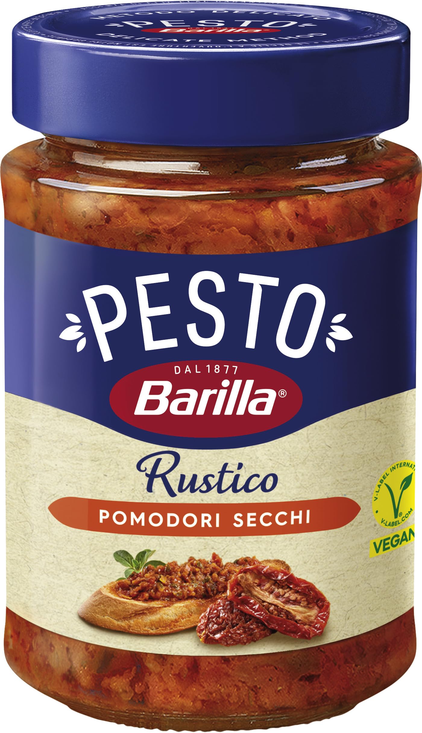 Barilla Pesto Rustico de Tomates Secos 200g