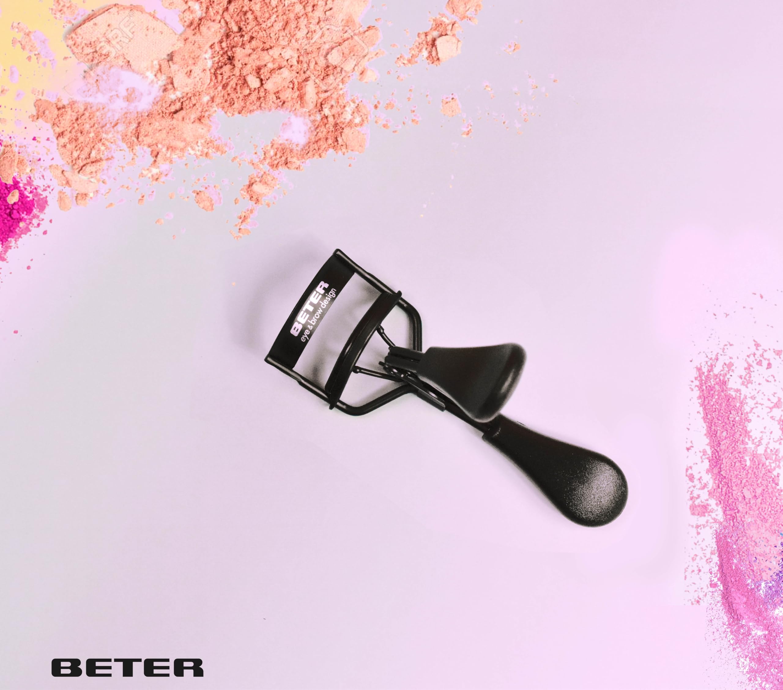 Beter – Rizador de pestañas retorno automático, con almohadillas de silicona, rizapestañas profesional, acero de alta duración, maquillaje de ojos — view 5
