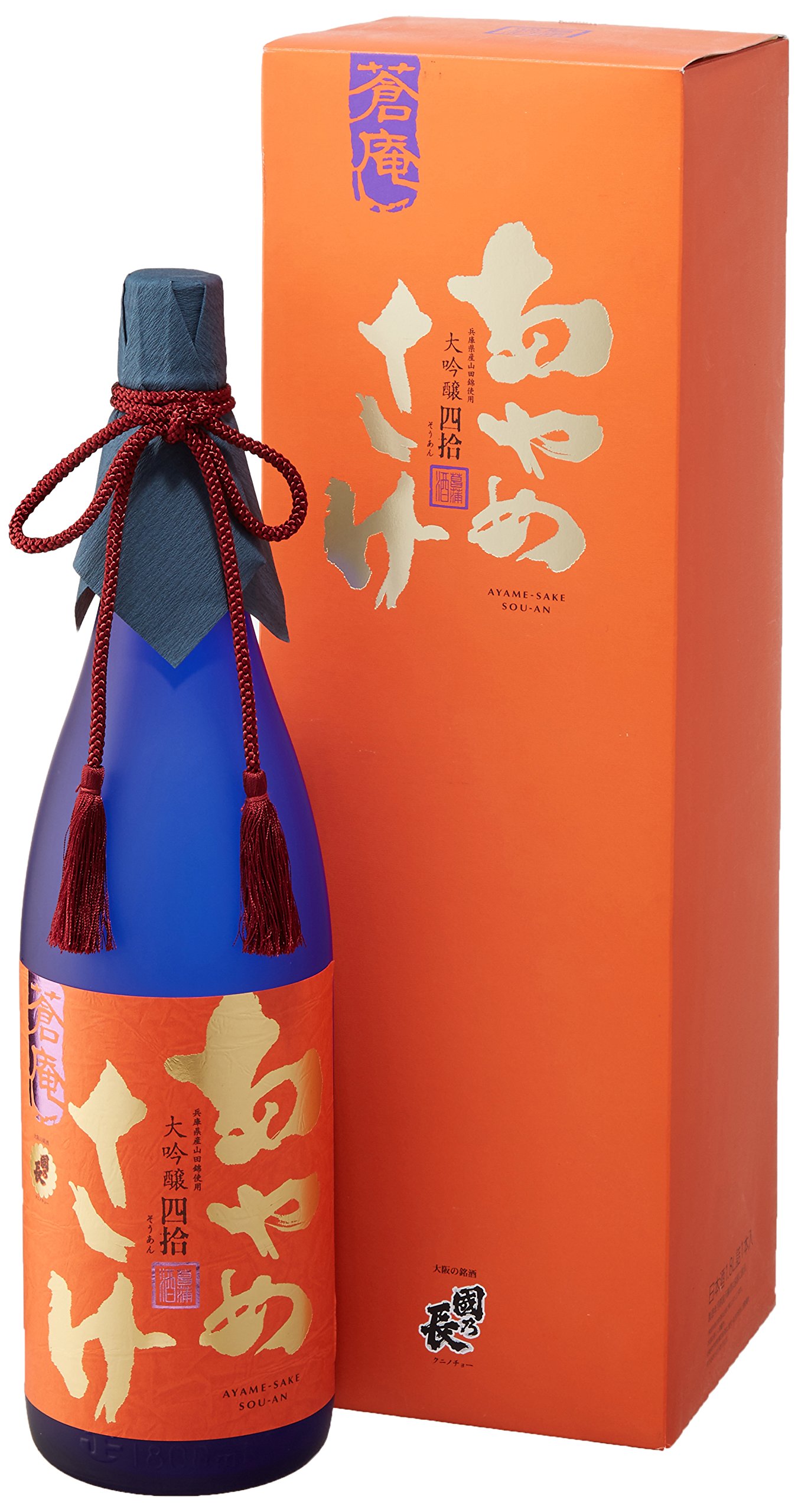 Amazon.co.jp: 壽酒造 あやめさけ 蒼庵 [ 日本酒 大阪府 1800ml