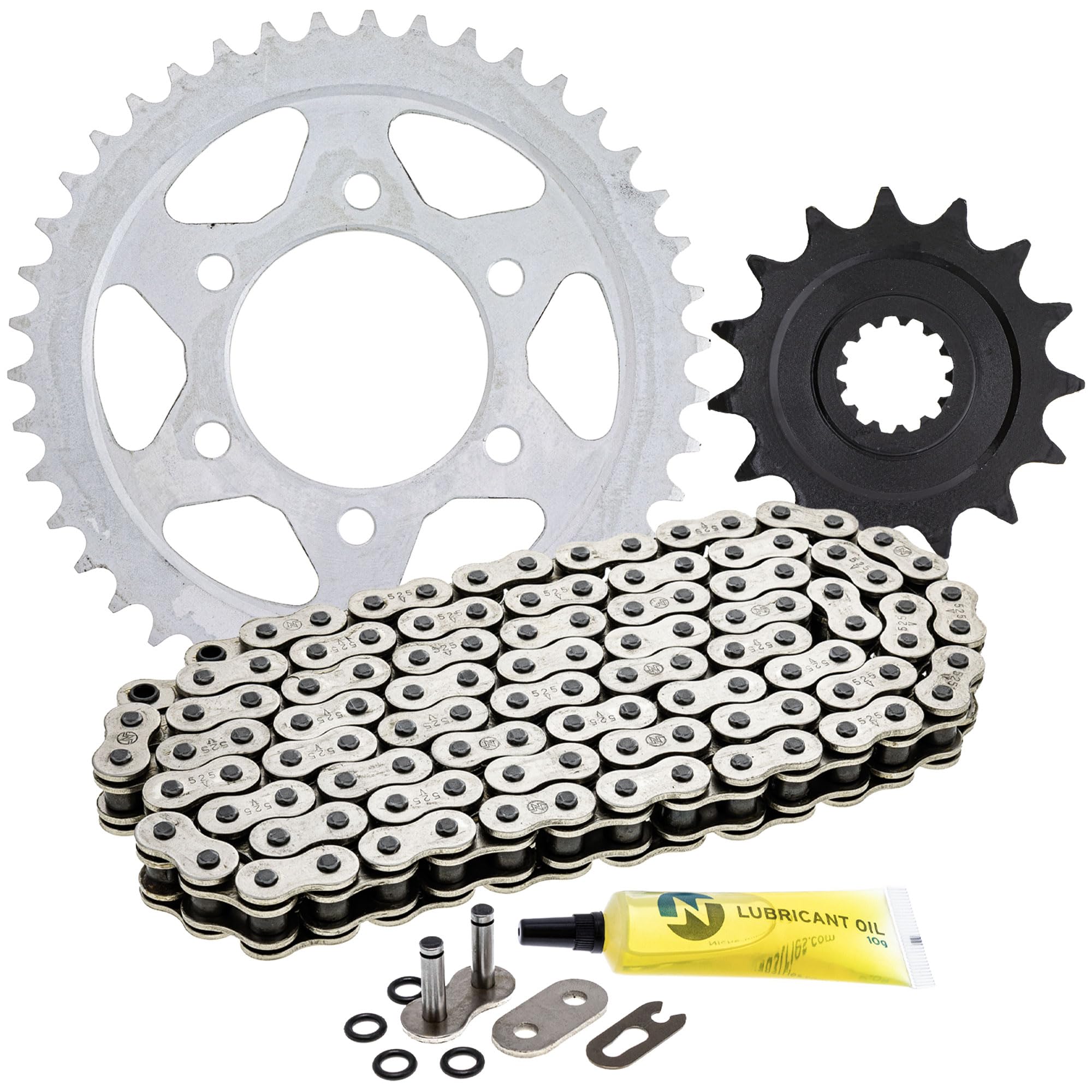 CHIEN　0820 Amazon.com: NICHE Drive Sprocket Chain Combo for Kawasaki