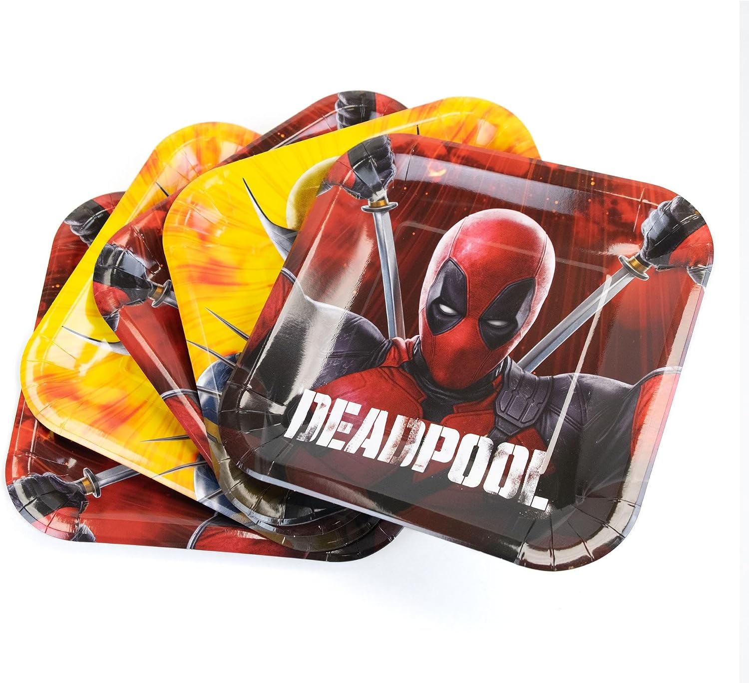 Deadpool & Wolverine Party Pack - Basic Set for 8 Guests
