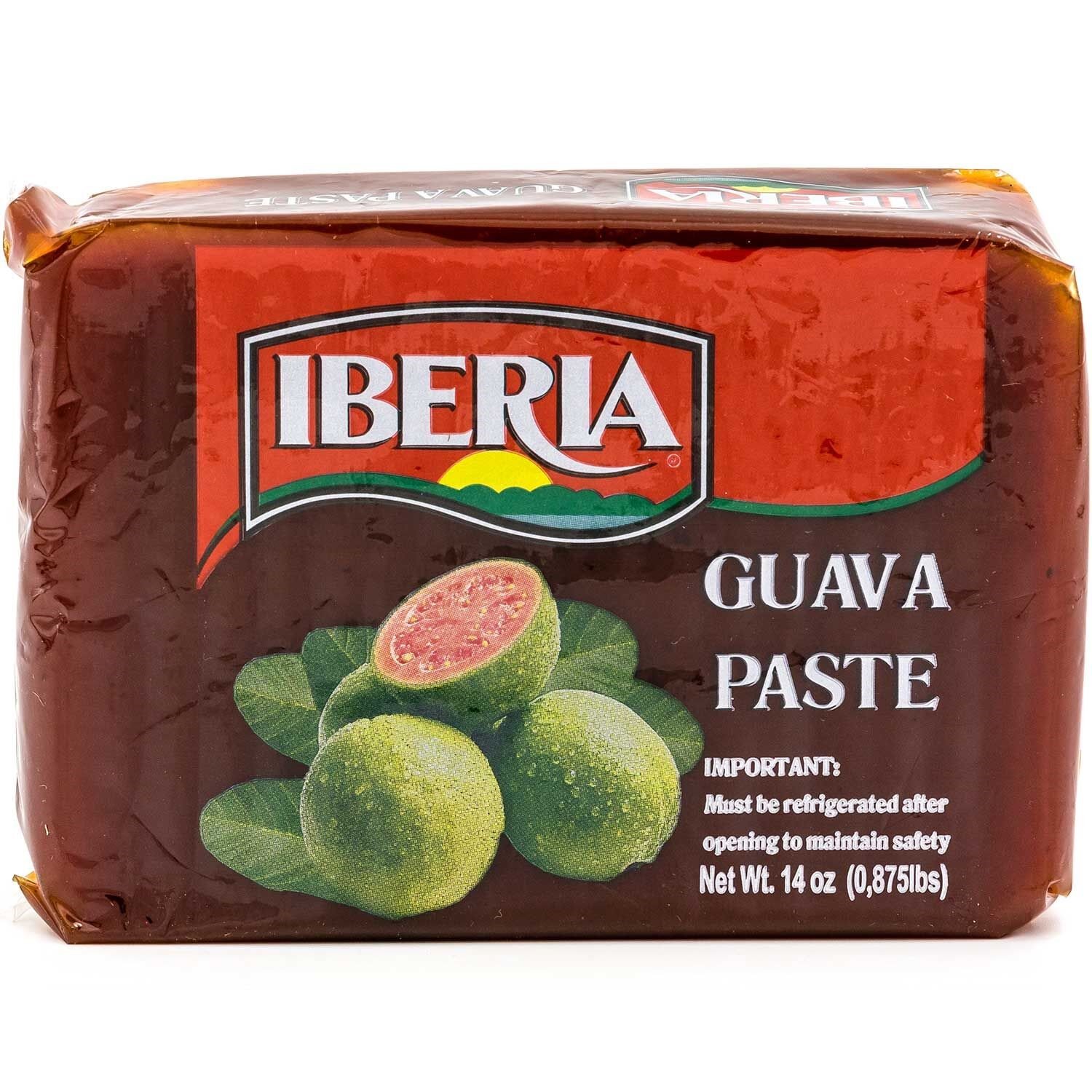Iberia Guava Paste, 14 oz, Pasta de Guayaba ( 1 pack )