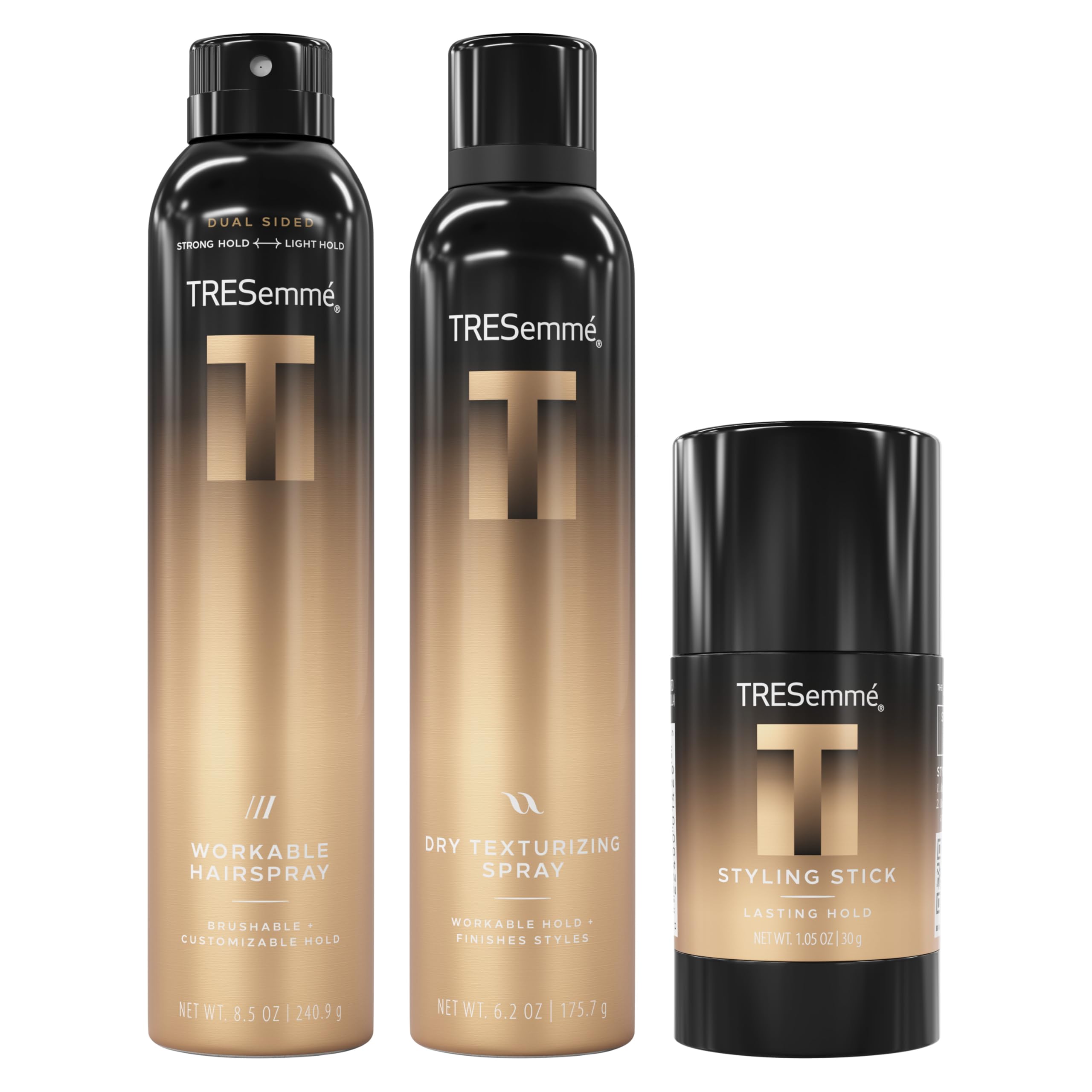 TRESemmé Workable Hairspray Dry Texturizing Spray and Instant Fix 3 Pack