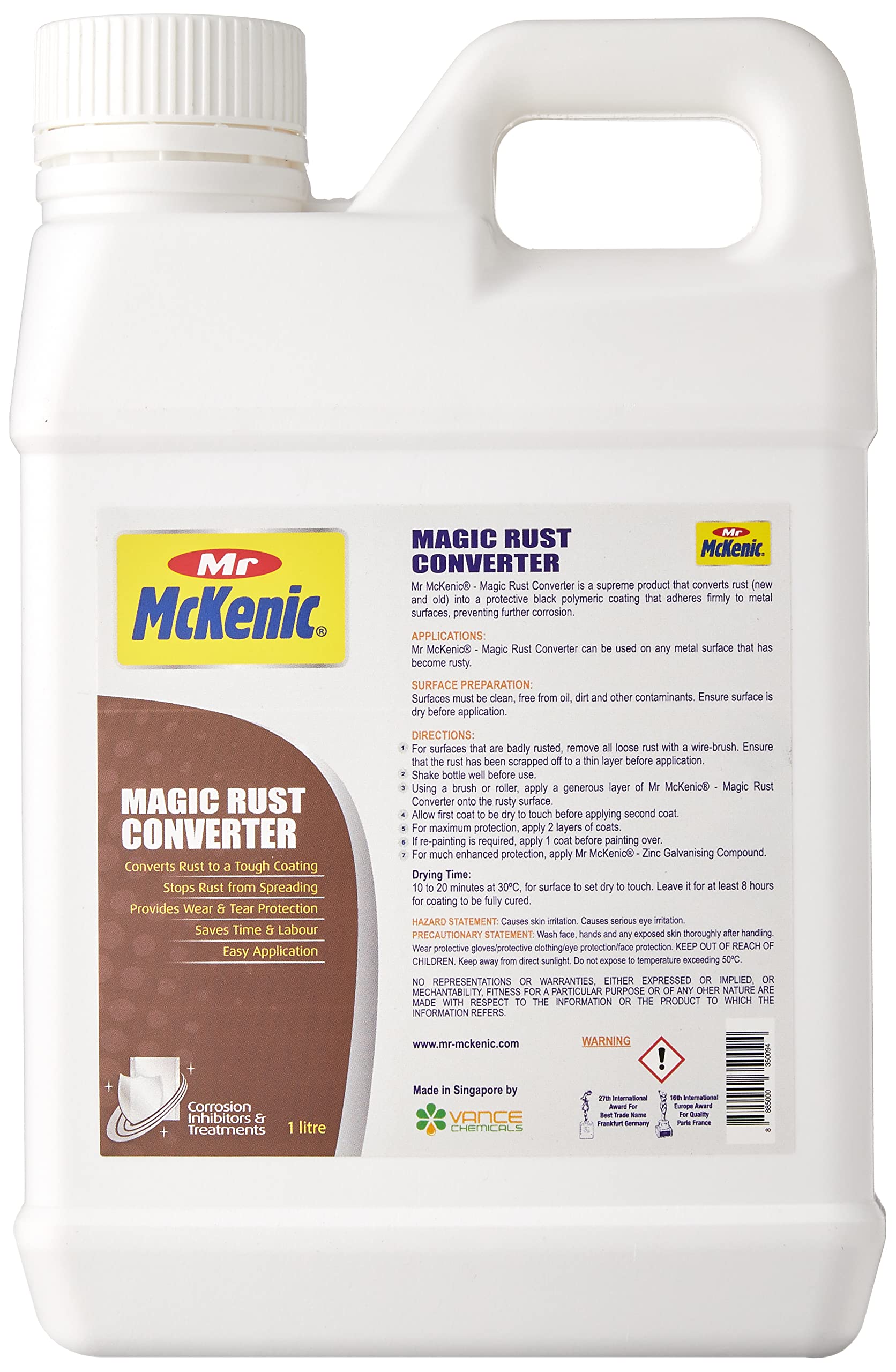 Mr Mckenic Magic Rust Converter (1 L) for extension of metal life-picture-54