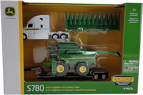 Miniatura 2 de John Deere 164 S780 Combine con Semi - LP68846