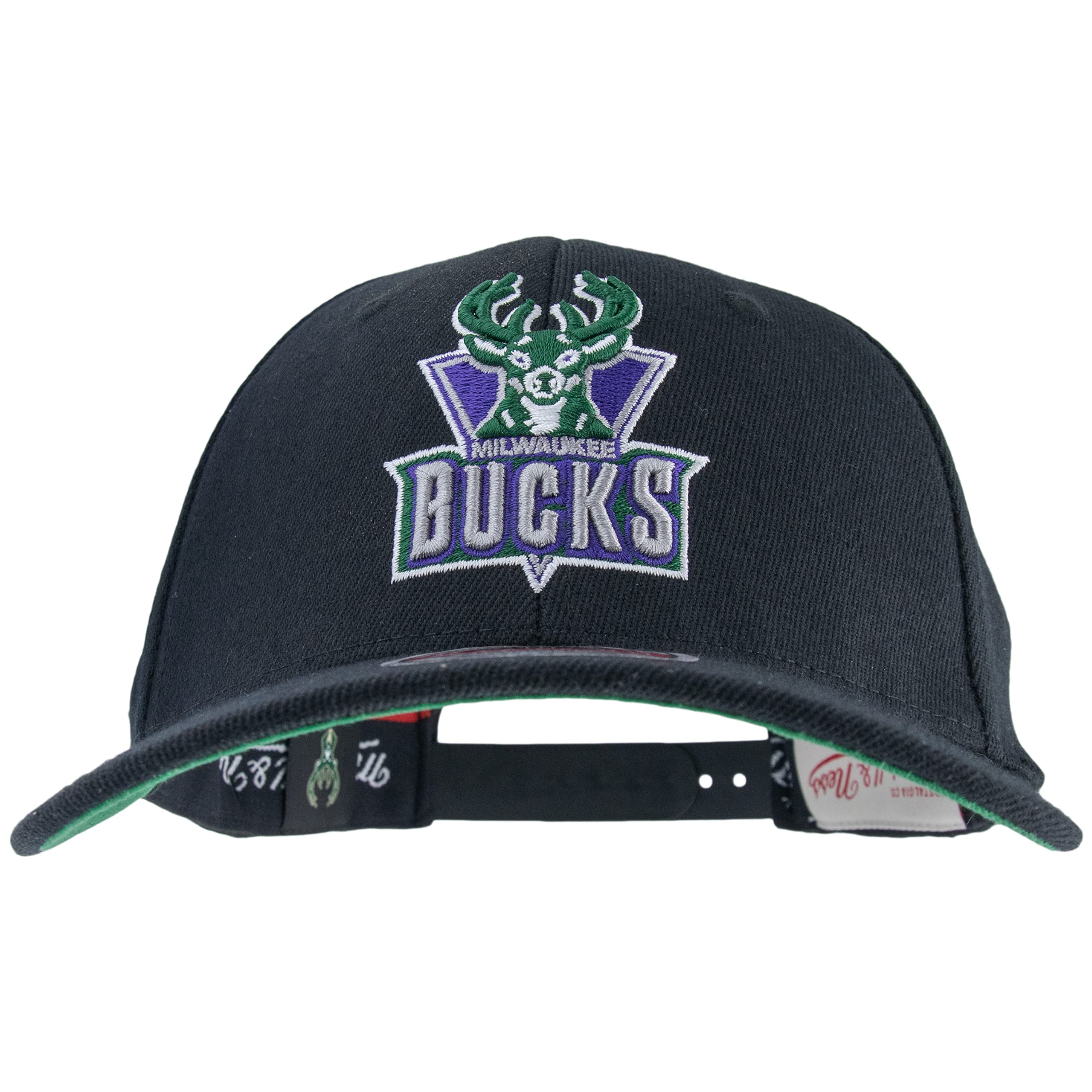 Mitchell & Ness NBA Team Logo High Crown Snapback, Black