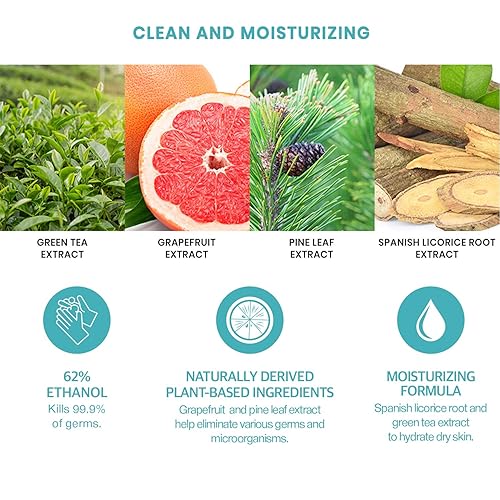 Miniatura 4 de Limpiador de manos perfecto (desinfectante de gel) - 16.9 oz (paquete de 2)