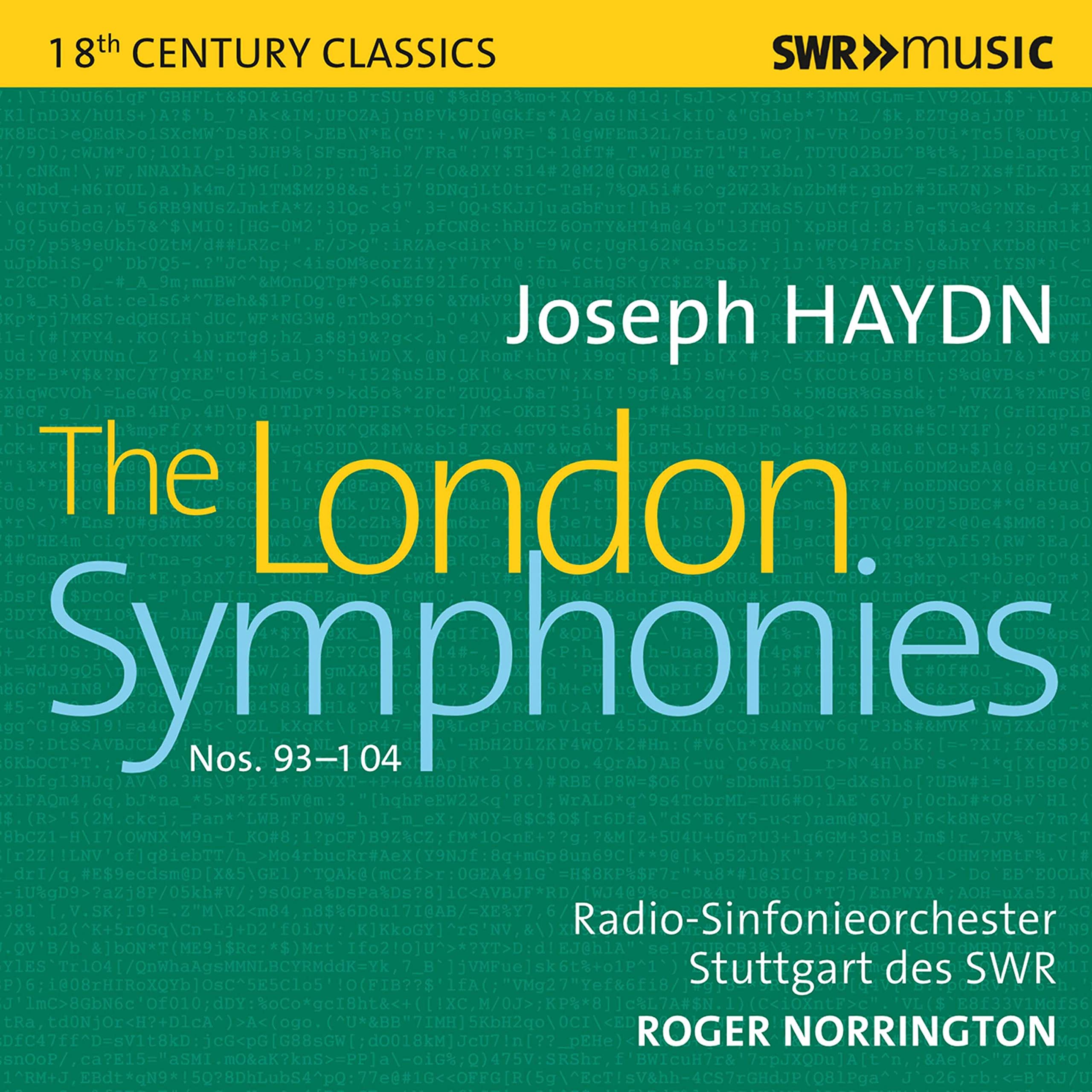 Joseph Haydn: The London Symphonies Nos. 93-104: Amazon.se: CDs