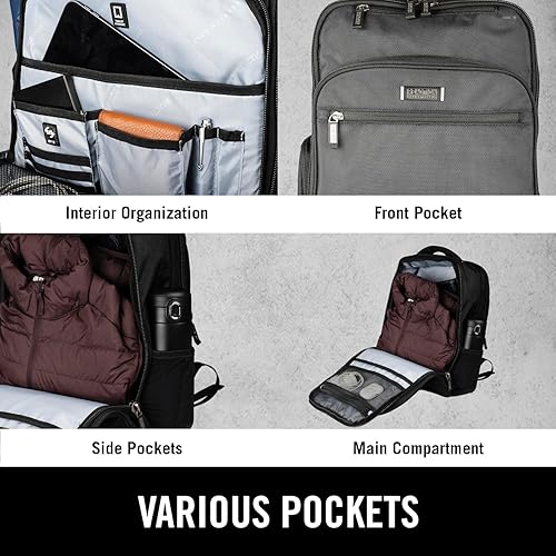 Miniatura 4 de Kenneth Cole Reaction The Brooklyn Commuter - Mochila para computadora portátil, 15"), 5712395