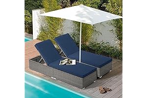 JOIVI Outdoor Patio Chaise Lounge Chairs - The Epitome of Comfort and Style