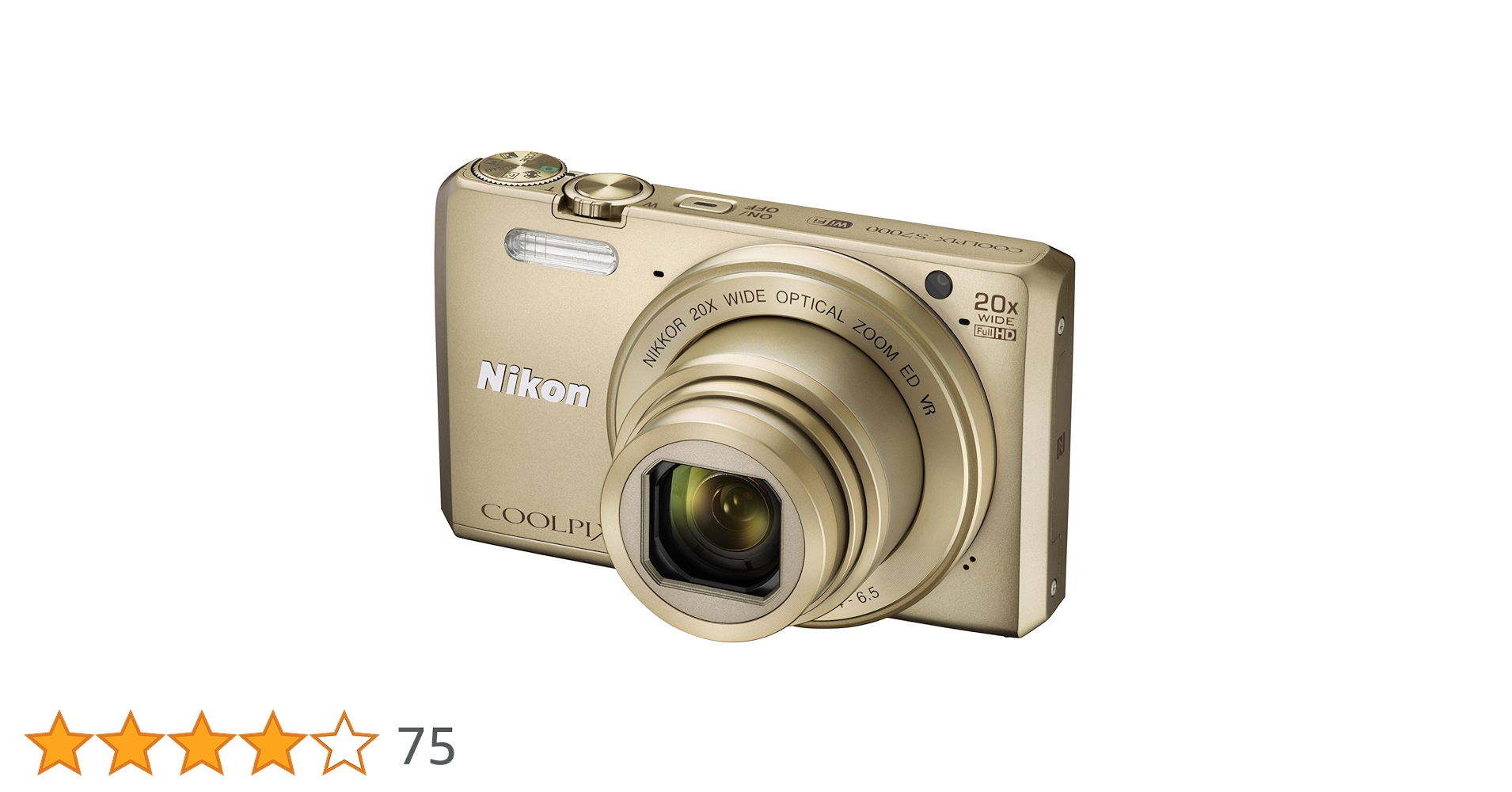Nikon COOLPIX S7000　ゴールド Amazon | Nikon デジタルカメラ COOLPIX S7000 20倍ズーム 1605
