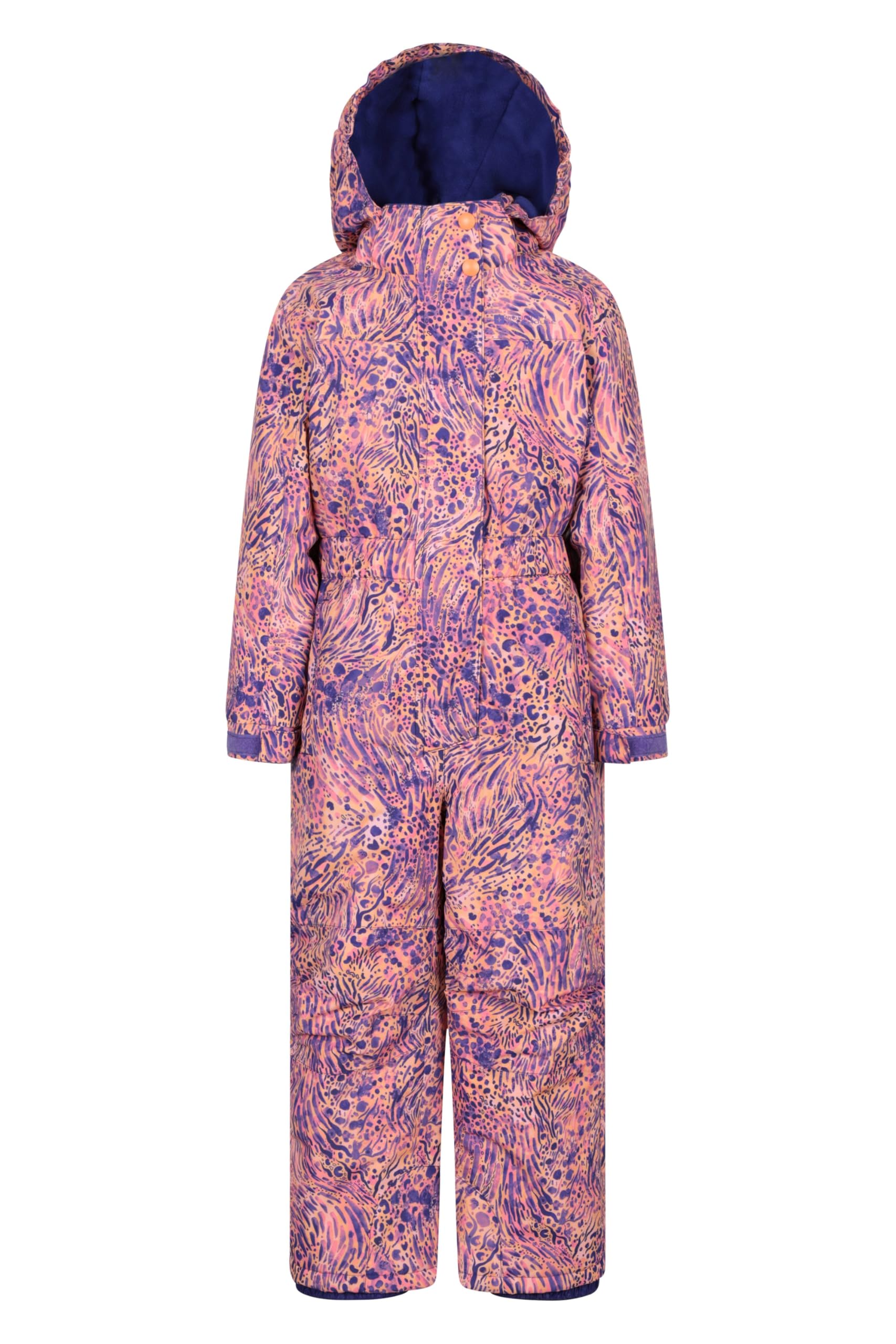 Mountain Warehouse Cloud Kids Waterproof Snowsuit Coral (Printed) 11-12y