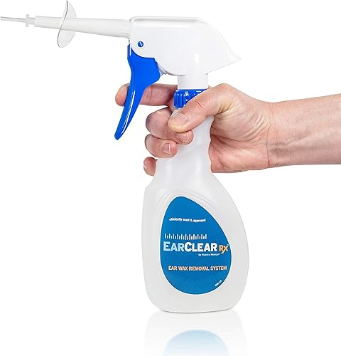 Miniatura 5 de EarClear RX - Kit completo de sistema de lavado de oídos con otoscopio (kit rígido, 3 puntas)