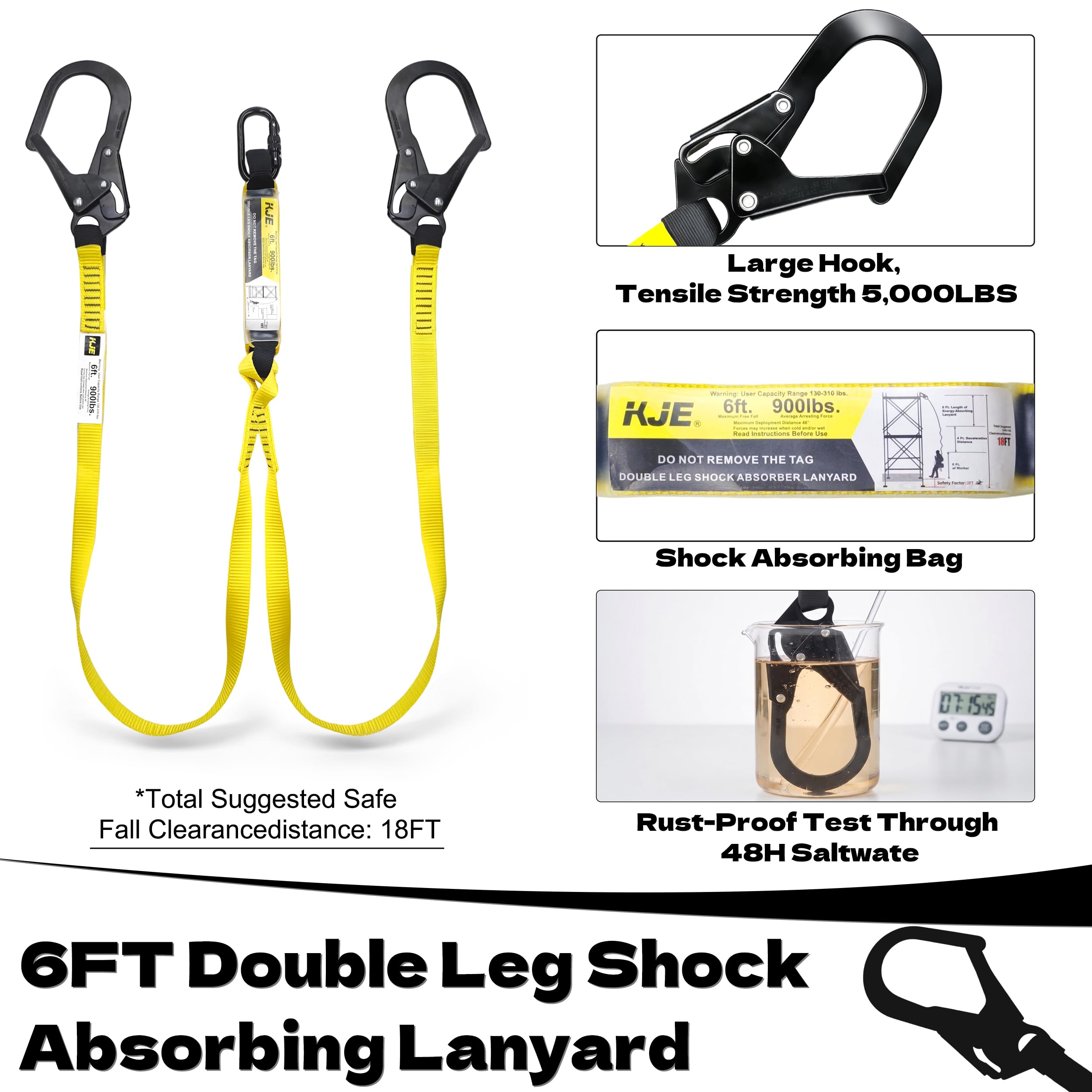 KJE Safety Harness Kit - Fall Protection -5