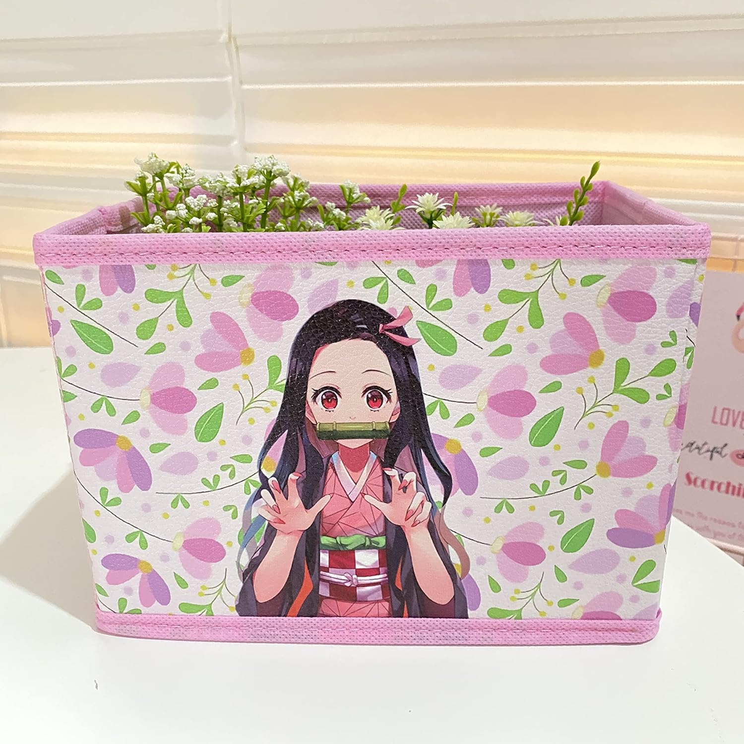 Buy Kerr's Choice Cute Desk Box Demon Slayer Storage Box Room Decor D