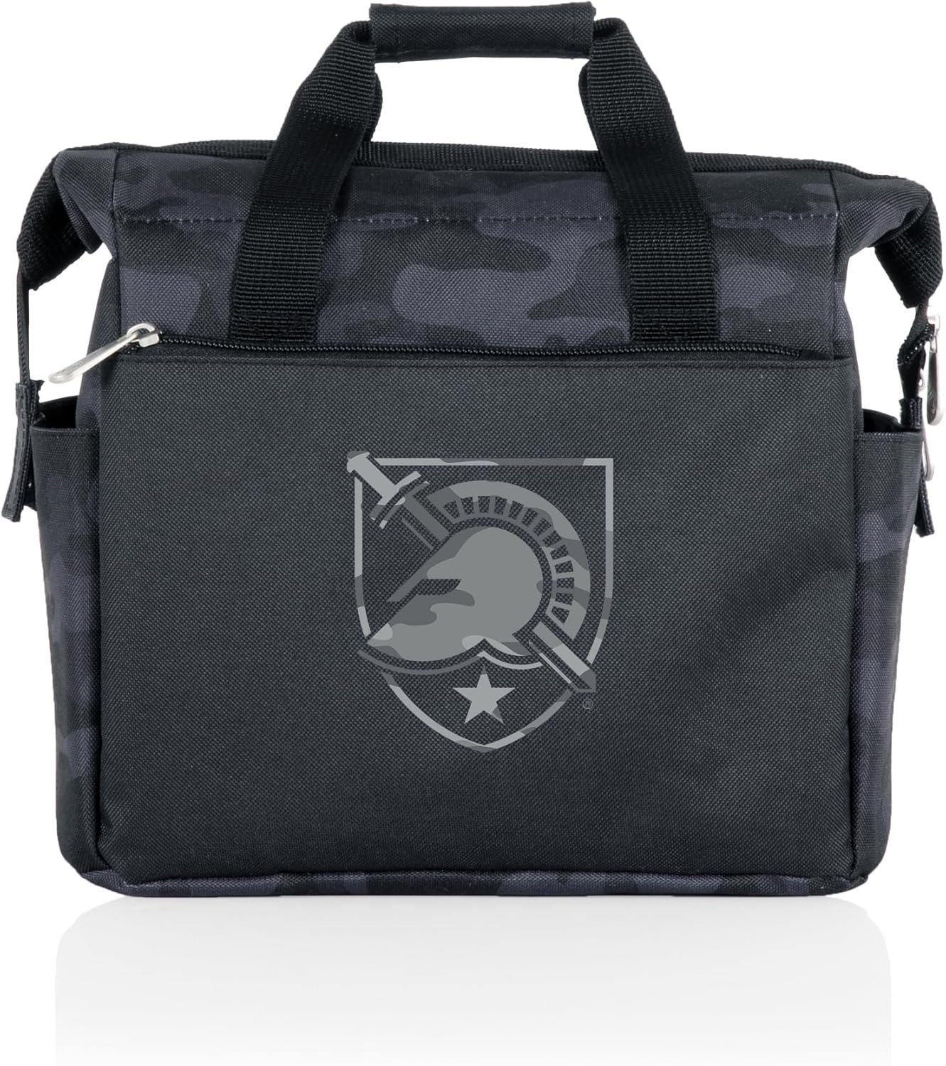 PICNIC TIME NCAA West Point Black Knights On The Go Lunch Bag Cooler, Soft Cooler Lunch Box, Insulated Lunch Bag, (Black Camo)