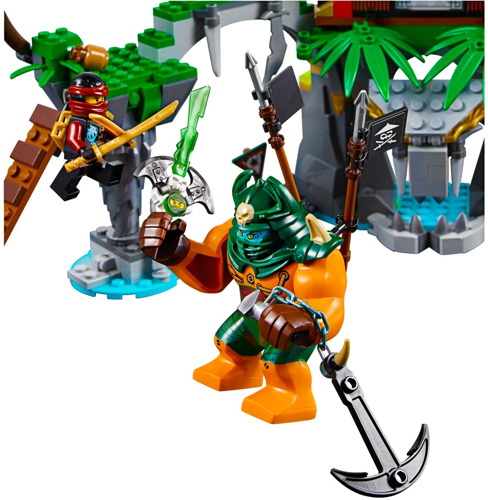 ハカルンジャー 2016 New LEGO Ninjago 70604 Tiger Widow Island - 450pcs Building